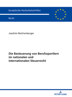 cover image of Die Besteuerung von Berufssportlern im nationalen und internationalen Steuerrecht